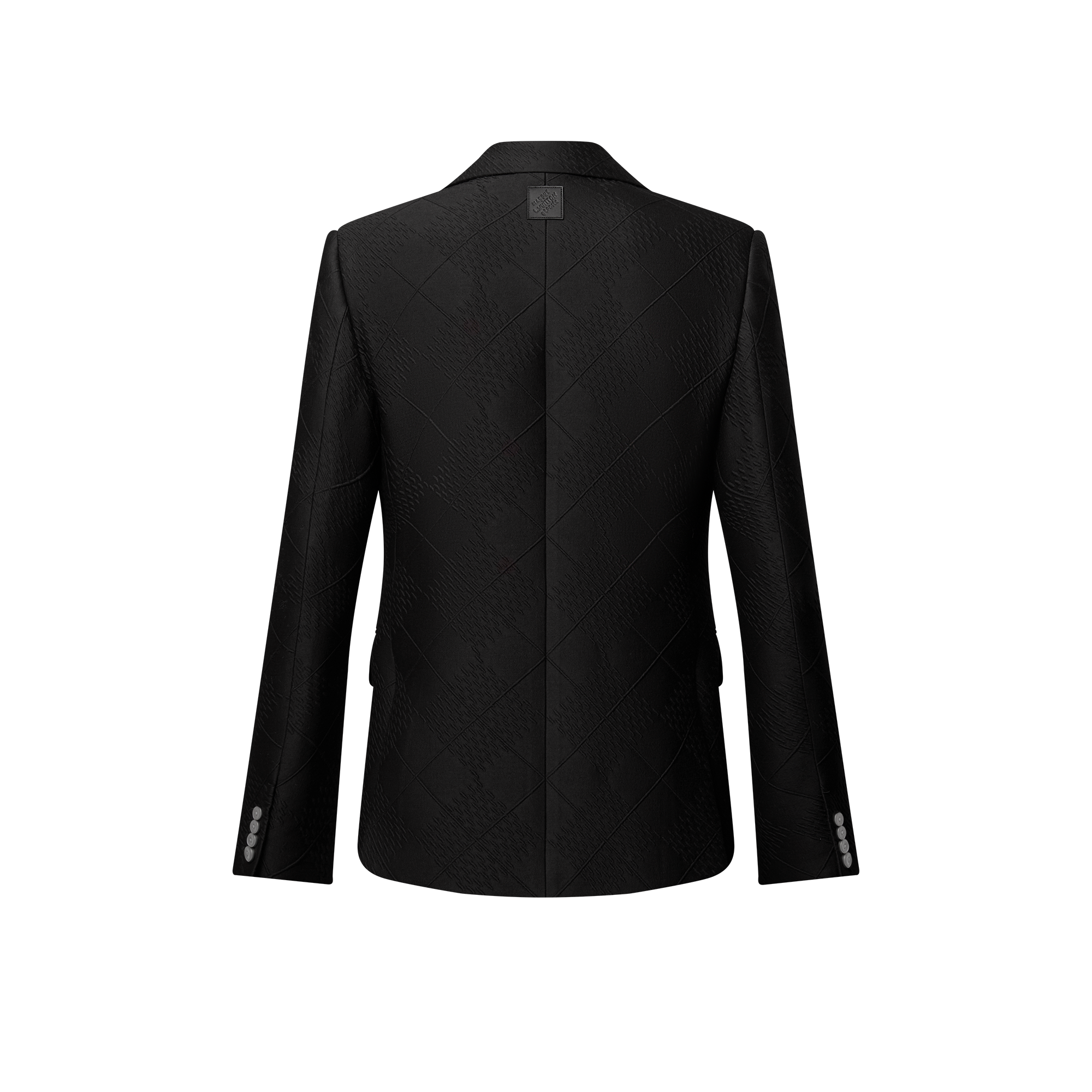 Double-Breasted Wool-Silk Blend Tailored Jacket - Ready-to-Wear